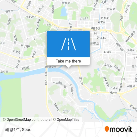 해양1로 map