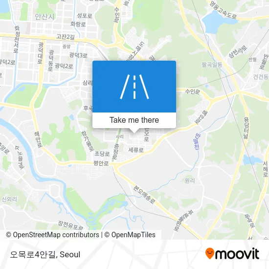 오목로4안길 map