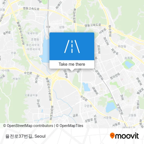율전로37번길 map