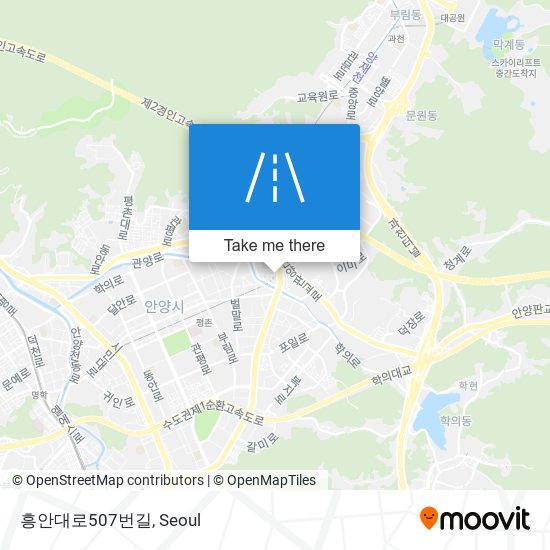 흥안대로507번길 map