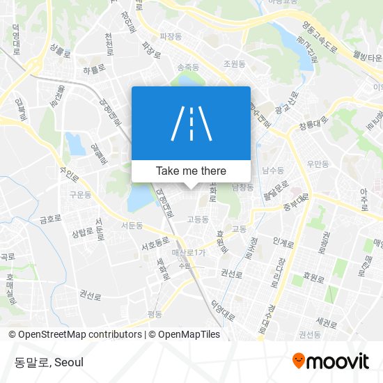 동말로 map