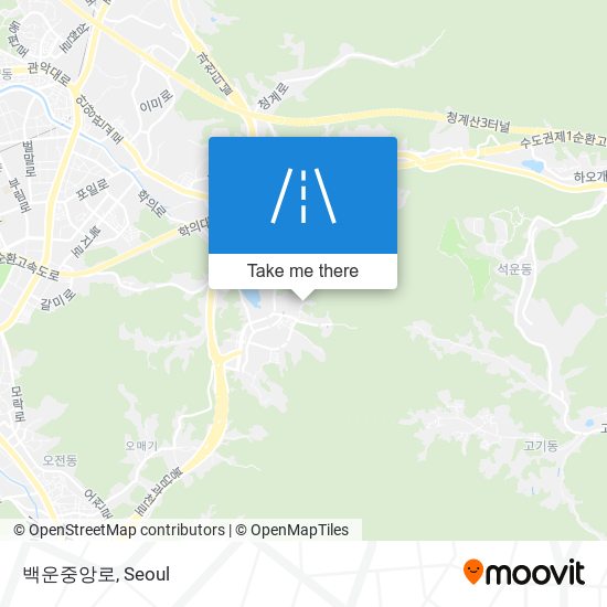 백운중앙로 map