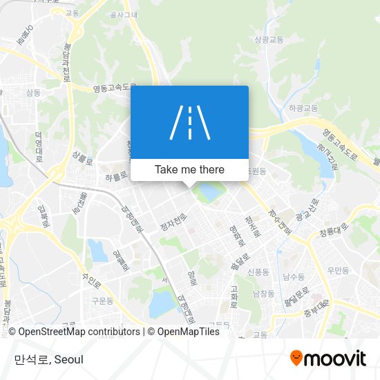 만석로 map