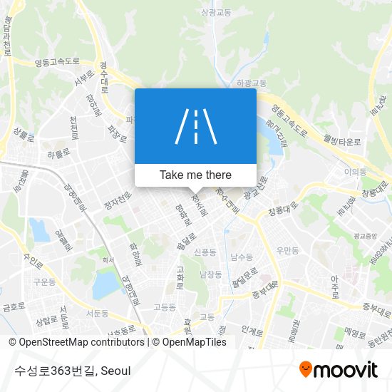 수성로363번길 map