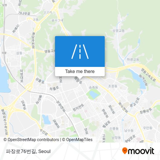 파장로76번길 map