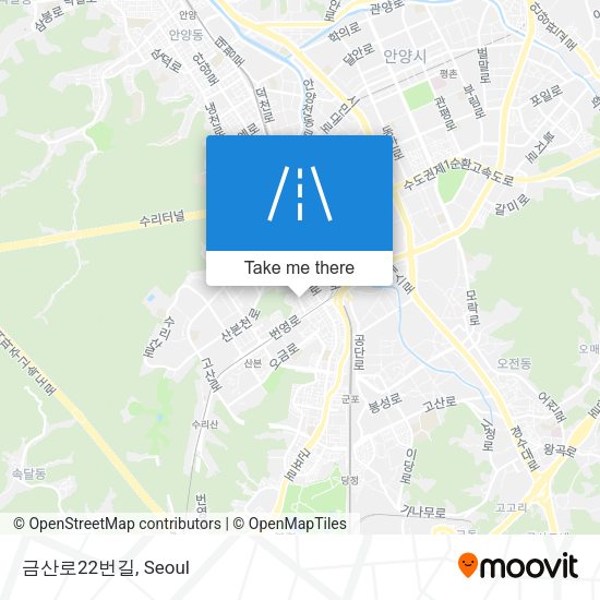 금산로22번길 map