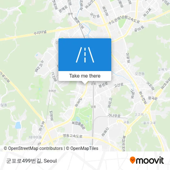 군포로499번길 map