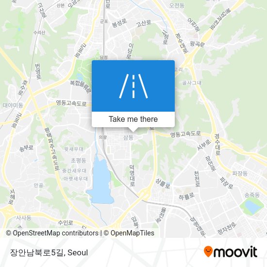 장안남북로5길 map