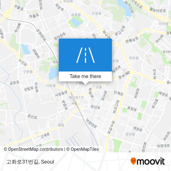 고화로31번길 map