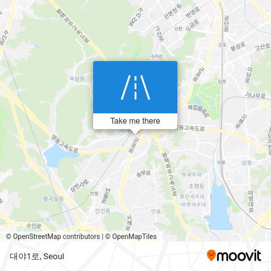 대야1로 map
