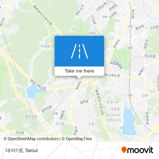 대야1로 map