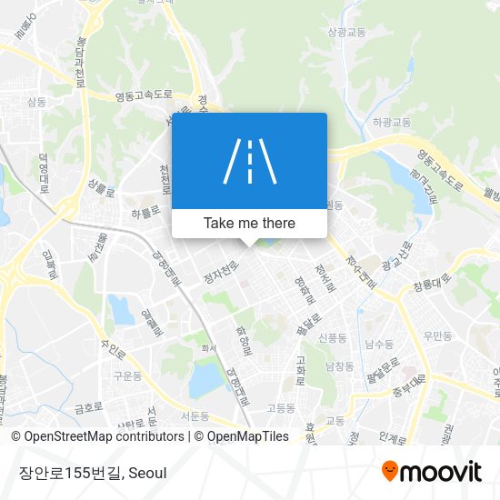 장안로155번길 map
