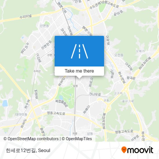 한세로12번길 map
