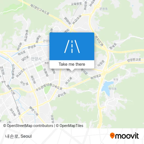 내손로 map