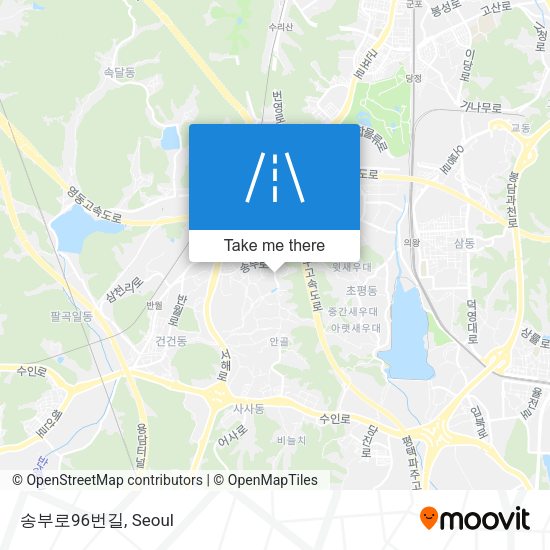 송부로96번길 map