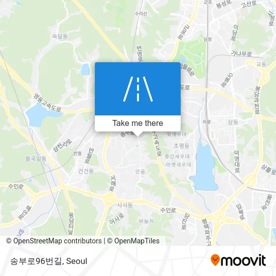 송부로96번길 map