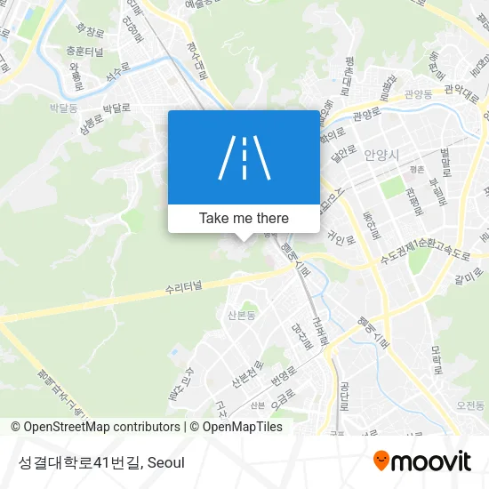 성결대학로41번길 map