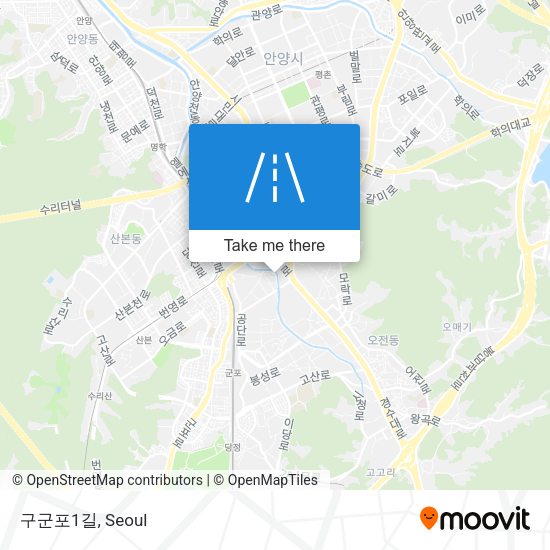 구군포1길 map