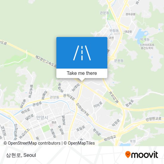 삼현로 map