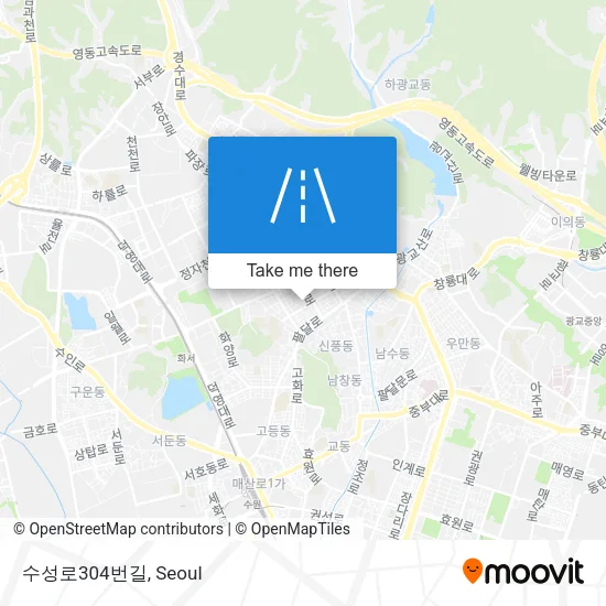 수성로304번길 map