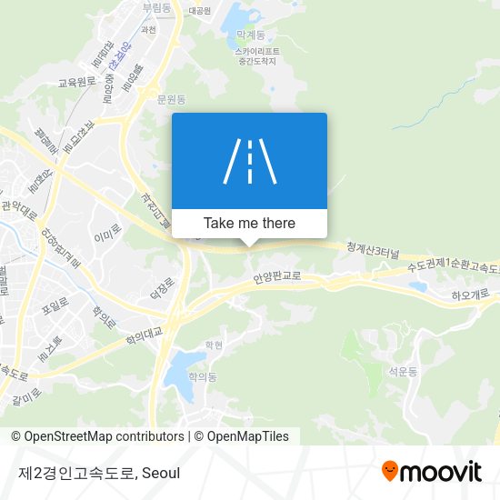 제2경인고속도로 map
