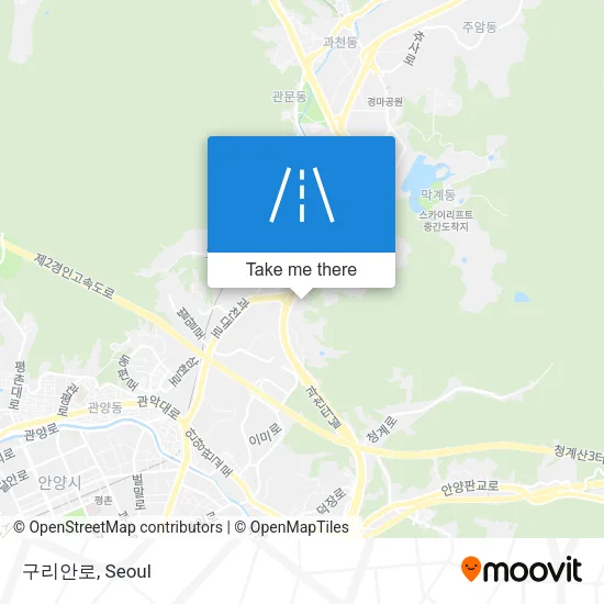 구리안로 map