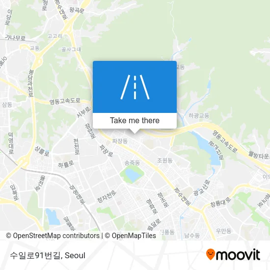 수일로91번길 map