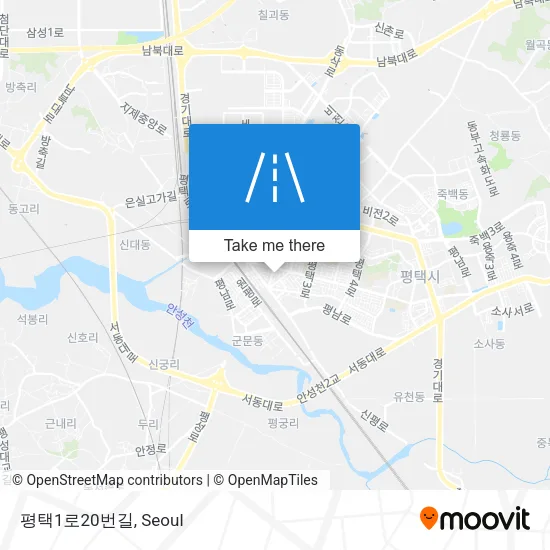평택1로20번길 map