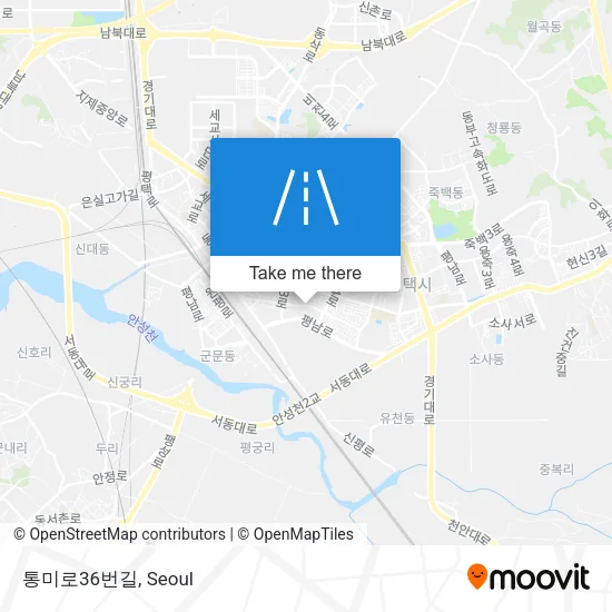 통미로36번길 map