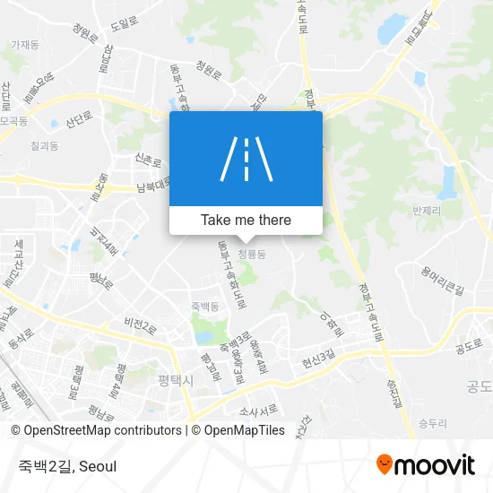 죽백2길 map