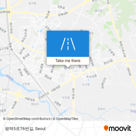 평택5로76번길 map