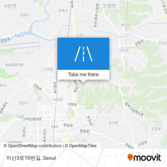 지산3로10번길 map