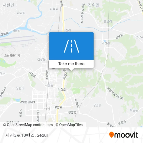 지산3로10번길 map