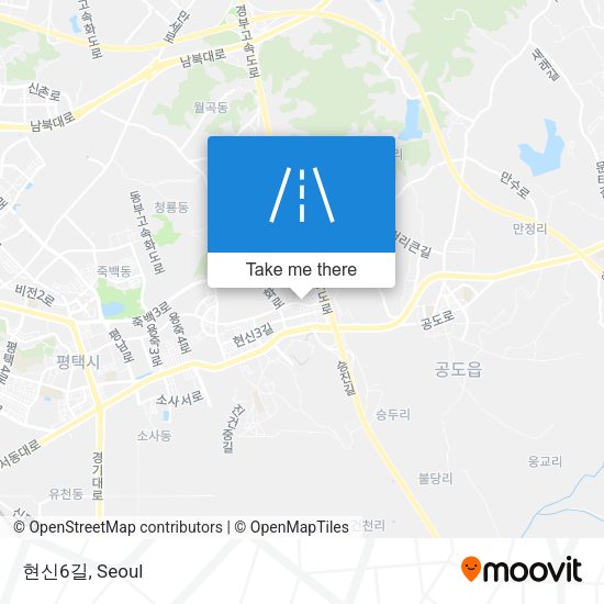 현신6길 map