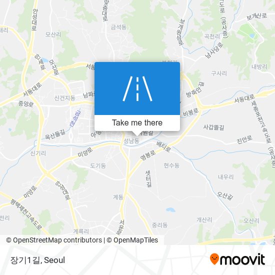 장기1길 map