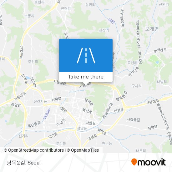 당목2길 map