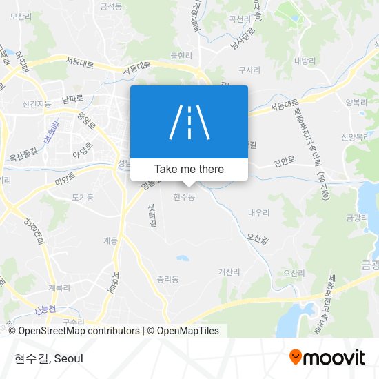 현수길 map