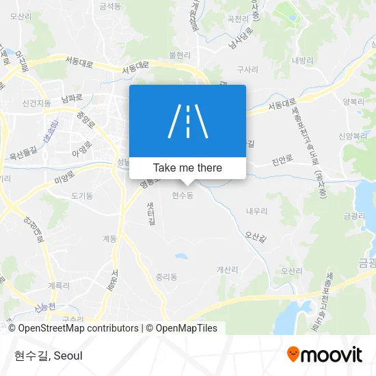 현수길 map