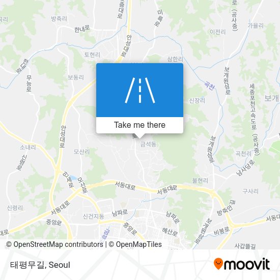 태평무길 map