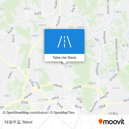 태평무길 map