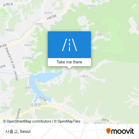 사흥교 map