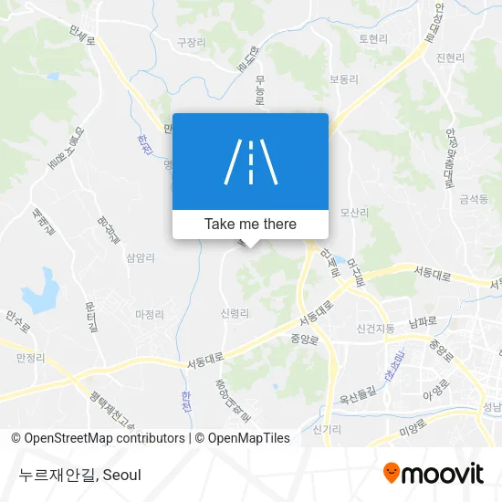 누르재안길 map