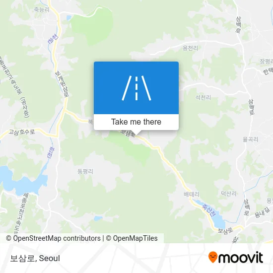 보삼로 map