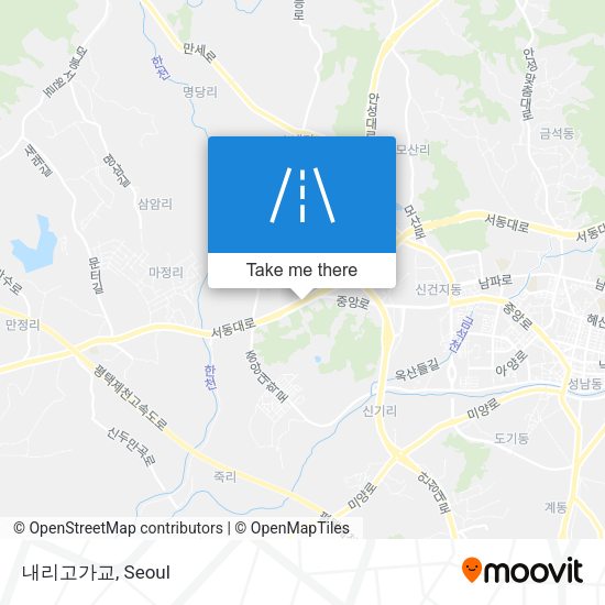 내리고가교 map