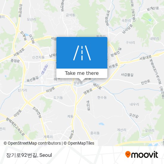 장기로92번길 map