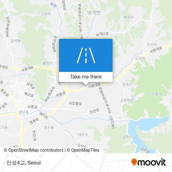 안성4교 map