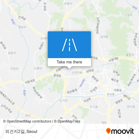외건지2길 map