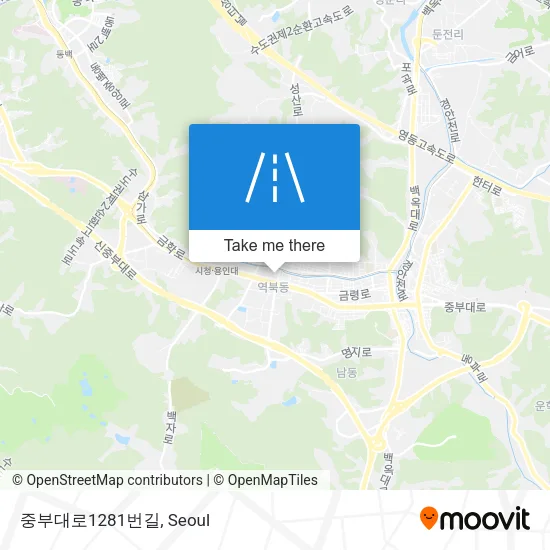 중부대로1281번길 map
