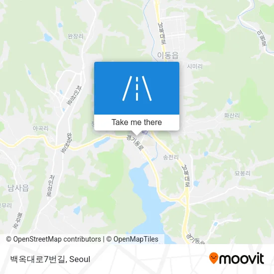 백옥대로7번길 map