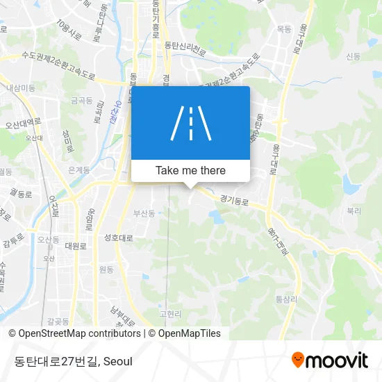 동탄대로27번길 map
